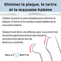 Helly White Comment utiliser les Cure-dents en inox et bois de poche durable outil ouverture carte SIM telephone smartphone hygiène bucco-dentaire éviter les caries Vitorinox Elmex GUM  