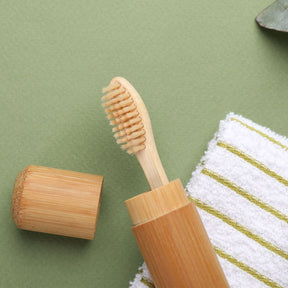 Etui Bambou pour brosse à dents